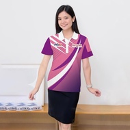 DEPED MATATAG POLO UNIFORM SUBLIMATION POLO-Shirt FOR WOMEN AND Men Teacher DEPED BADGE CODE:01 Teac