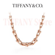 Tiffany HardWear Graduated Link Necklace | 18K Yellow Gold Smooth Chain Comfortable Design for Daily