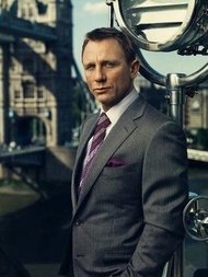 BURBERRY 經典斜紋領帶 英國Kingsman 紳士領帶 007 詹姆士龐德 情報員的最愛