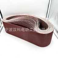 915 Brown Corundum Metal Grinding Cross-Border Abrasive Belt Sander Woodworking * 100 Abrasive Belt 