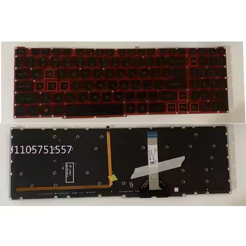 Replacement Keyboard for Acer Nitro 5 AN515-43 AN515-54 AN517-51 AN517-52 Laptop