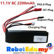 11.1V 3S 2200mah 8C LiPo Li-Po Rechargeable Battery RC RF 3.4G Wireless Remote Controller Gun Racing