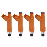 4 Pcs Car Accessories Parts Kit Fuel Injector Nozzles 23209-0H050 23250-0M010 for 2.4L