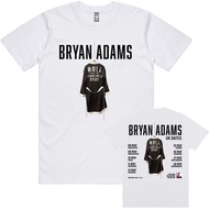 Cotton T-Shirt for Bryan Adams Roll With The Punches Tour 2025 - Short Sleeve Round Neck Unisex Fit