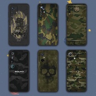 Xiaomi Mi A3 Mi 9T Mi 9T Pro Mi 10T Mi 10T Pro Mi 11i TPU Spot black phone case Army green camouflage