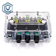 1PCS TPA3116D2 Bluetooth 5.0 audio power amplifier module with shell XH-A305K 100W+50W*50W HD digita