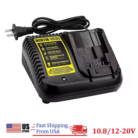 Power Tool Accessory DCB118 For Dewalt 12V 20V DCB206 DCB203 DCB120 DCB115 DCB105 Lithium Battery Ch