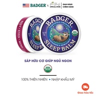 BADGER Sleep Balm Organic Benign for Children and Adults USDA Organic Certified 56g