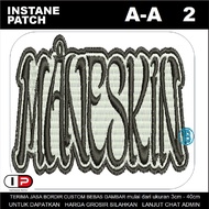 A-A2 SUPER PREMIUM EMBROIDERED EMBLEM PATCH - I PATCH