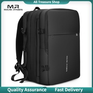 Mark Ryden Man Backpack Fit 17 Inch Laptop USB Recharging Multi-layer Space Travel Male Bag Anti-thief Backpack