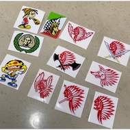 [PantulanCahaya] Sticker motor kereta Apache benetton pangkah padi