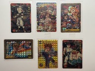 1994年 街頭霸王閃卡6張 + 白咭33張