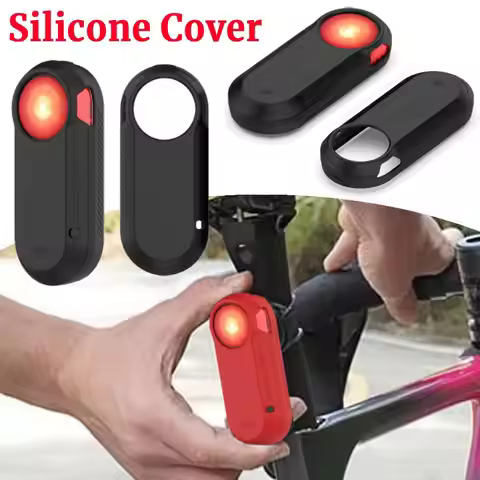Silicone Tail Light Protective Case for Garmin Varia RTL515 Washable Impact Resistant and Dustproof 