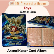 SNT (AK1A) Animal Kaiser Card Album Collect Card Book Card File  动物凯撒卡片相册收集卡 片书卡片文件