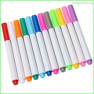 RAN 12 Colors Fabric Marker Pen Washable Fabric Marker Erasable Water Soluble Pen