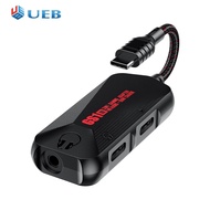 3-in-1 Mobile Gaming Sound Card Type-C To 3.5mm Mobile Phone Game Sound Card 60W Durable Nylon Porta