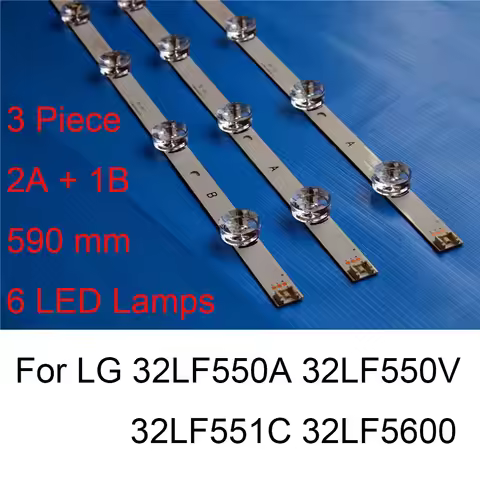 Brand New LED Backlight Strip For LG 32LF5600 32LF550A 32LF550V 32LF551C TV Repair LED Backlight Str