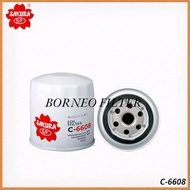 C-6608 Sakura Oil Filter LF689 C6608 P552518 B233 W916/1 W914/2 LF3341 SFO0430 SFO4670 C6608 1030106