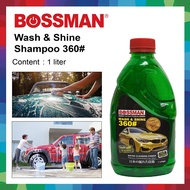 BOSSMAN Car Wash & Shine Shampoo 360# 1Liter / POLISH WAX 911
