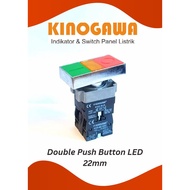 TOMBOL 22mm ON OFF Button - Push button ON OFF - Double Push button Spring ON OFF