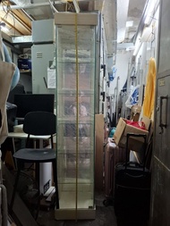 玻璃展示櫃連燈