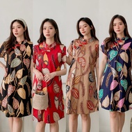 Spasoshope- Jumbo Cheongsam Dress/ Cheongsam Women/Qipao/ Imlek 21034/ Chinese New Year Dress