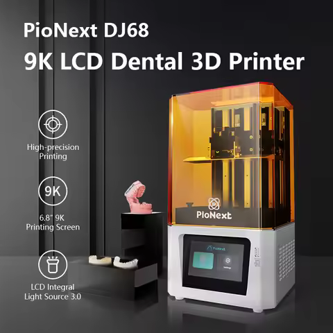 DJ68 9K LCD Dental 3D Printer High-precision Max Printing Speed 60mm/h Dental Lab printing Equipment