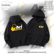 พร้อมส่ง 2025  เสื้อฮู้ด Ari Football Jersey ฮู้ดแขนยาว Cotton Fashion ฮู้ด Graphic Ari Hoodie Y2k T