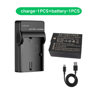 PUANTES DMW-BLC12 แบตเตอรี่กล้อง + ช่องเดียว USB charger angkop สําหรับ sa Panasonic G85 FZ2500 G6 G