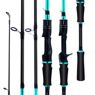 FRRTC Fishing Rod 1.65m 1.8m Spinning Casting Rod Carbon Fiber 2 Section Fishing Rod