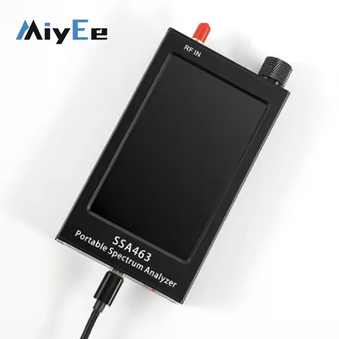 SSA463 Portable 35MHz-6.3GHz High Precision Spectrum Analyzer 2MHz/250kHz/15kHz Switchable RBW with 