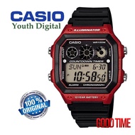 ORIGINAL AE-1300WH-4AV YOUTH DIGITAL WATCH JAM TANGAN LELAKI CASIO ORIGINAL CASIO WATCH FOR MEN ORIGINAL CASIO WATCH FOR