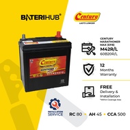[Installation Provided] Bateri Kereta 60B20L/R M42L/R EFB | Century Marathoner Max BateriHub