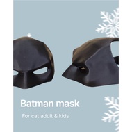 Batman Fashion Cat Mask for Adults and Children, Safe Plastic Material, Adult and Kids Sizes, Unique