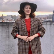 男版格紋西裝外套