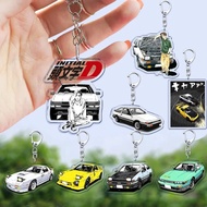 Anime Initial D Car Kenta Cartoon Game Ae 86 a01 Keychain Backpack Bag Decoration Accessory
