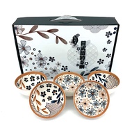 松村窯 日式簡約5碗  11.5 x 6cm  UP-A036  1組