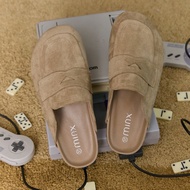 Minx รุ่น Wynn slipper รองเท้าสลิปเปอร์ หนังกลับ
