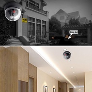 【Shop with Confidence】 Fuers Creative Black Plastic Dome Cctv Camera Flashing Led Camera Surveillance Security System