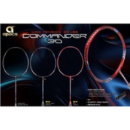 APACS Commander 30 Badminton Racket 5U G1 35lbs. FREE String &amp; Grip.