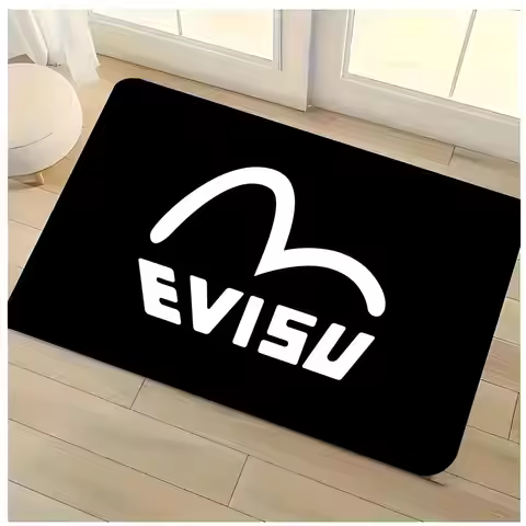 Floor Mat Washable Absorbent Flannel Door Mat Non-Slip Indoor Floor Rug Brand Street E-EVISU