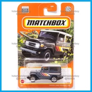 Matchbox 1968 Toyota Land Cruiser (FJ40) HW 2022 Highway Dark Grey JDM Car SUV kereta 1968 toyota la