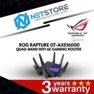 ASUS ROG RAPTURE GT-AXE16000 QUAD-BAND WIFI 6E GAMING ROUTER