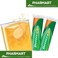 PHARMart BEROCCA VITAMIN B+C ORANGE EFFERVESCENT TABLET 15S / 45S