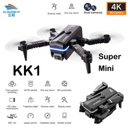 Drone KK1 Super Mini Dron  4K Dual Camera FPV  WIFI RC DRONE With Camera Folding Drone Quadcopter Dr