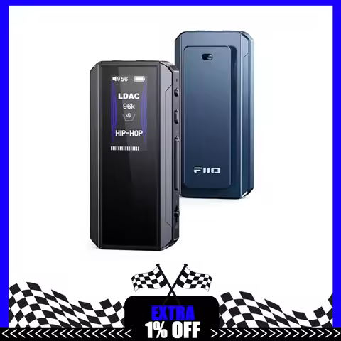 FiiO BTR13 Headphone Amplifier Bluetooth 3.5/4.4mm Balanced Output DSD256 HIFI Balance Customize Ear