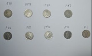 香港硬幣 1978-1992