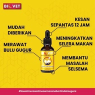 Biovet Vitamin Kucing Vitamin Bulu Kucing Gugur Vitamin Lebatkan Bulu Kucing Ubat Kurap Kucing Biove
