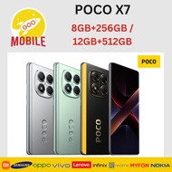 POCO X7 (8GB+256GB /12GB+512GB) Dimensity 7300-Ultra I 1.5K 120Hz AMOLED curved display I 50MP main 