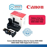 Canon BG-E8 Battery Grip for Canon EOS 550D 600D 650D 700D Digital SLR Camera (Canon Malaysia)